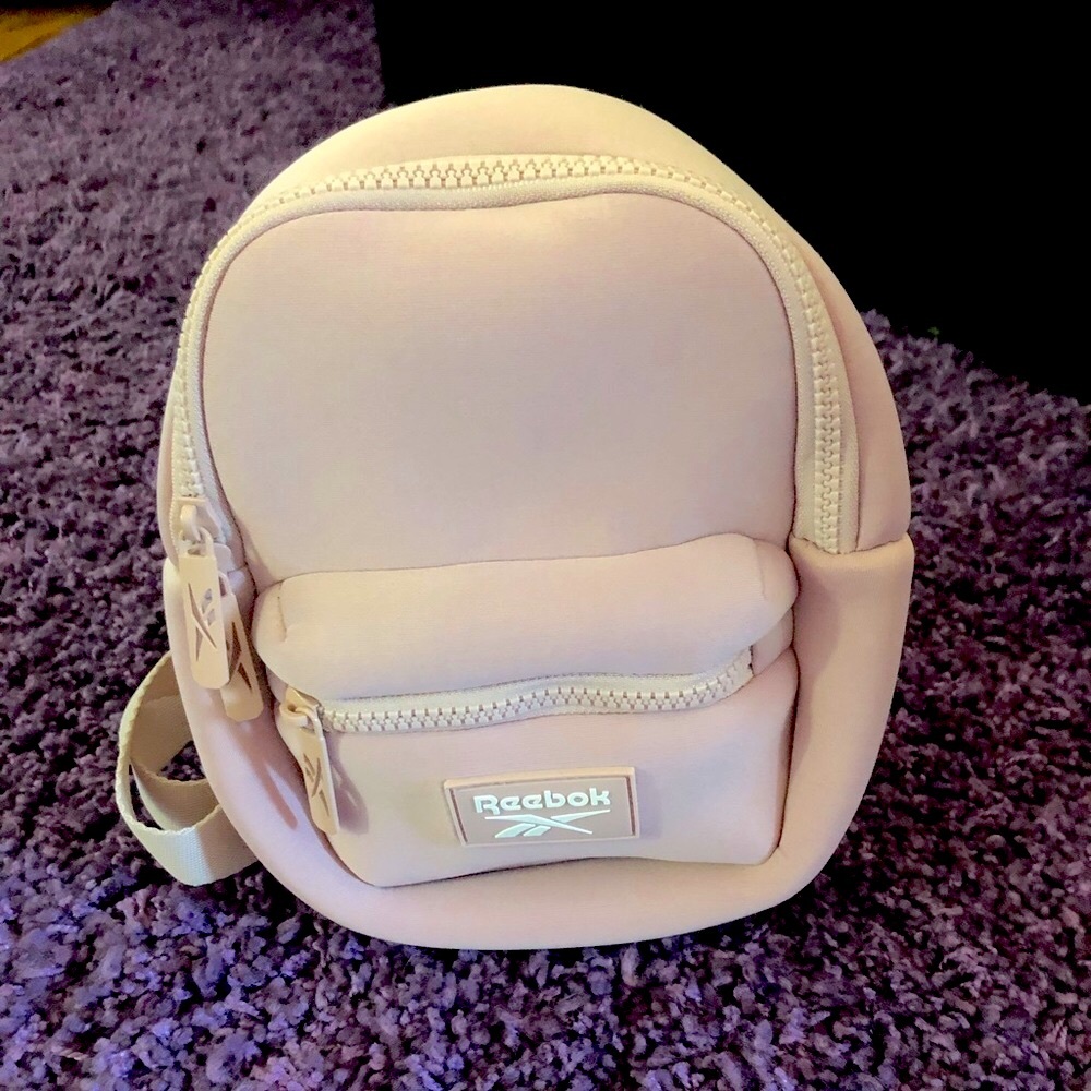 Small Padded Reebok Backpack Dusty Pink